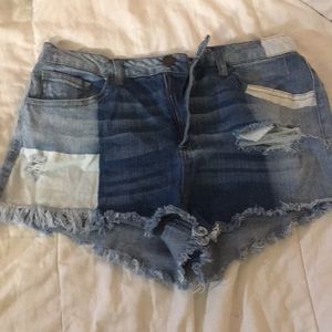Jean shorts